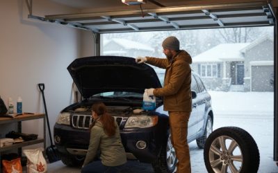 préparation voiture