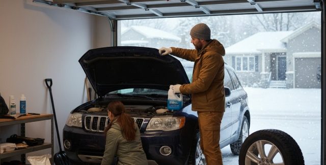 préparation voiture
